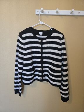Striped Cardigan